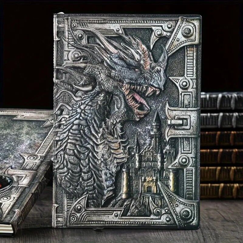 COLOURED DRAGON NOTEBOOK DRAGON NOTEBOOK