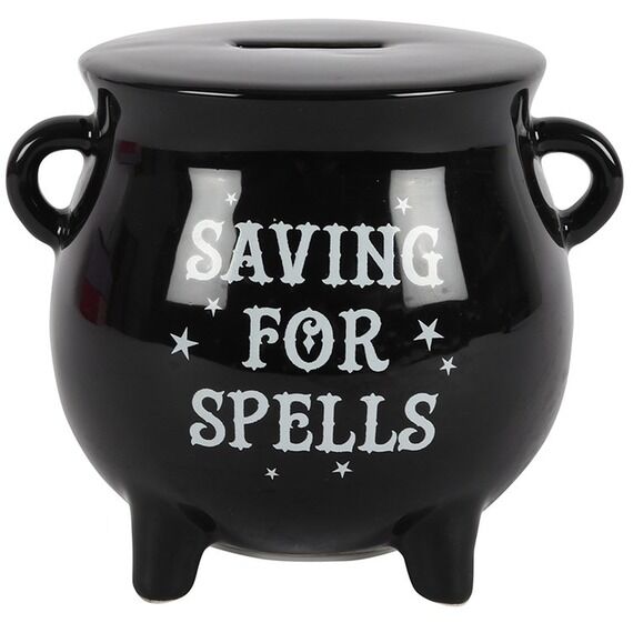 CAULDRON MONEY BOX WITCHES MONEY BOX