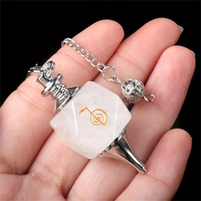 CLEAR QUARTZ PENDULUM