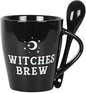 WITCHES BREW MUG AND SPOON MAIN WITCHES BREW MUG