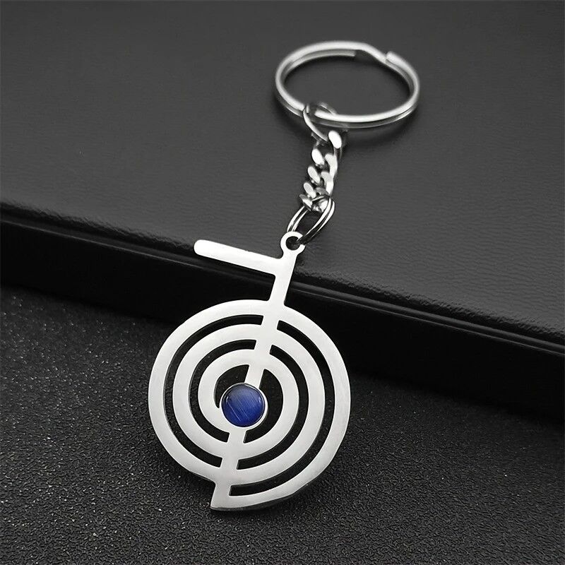 silver chokurei keychain silver cho ku rei keychain