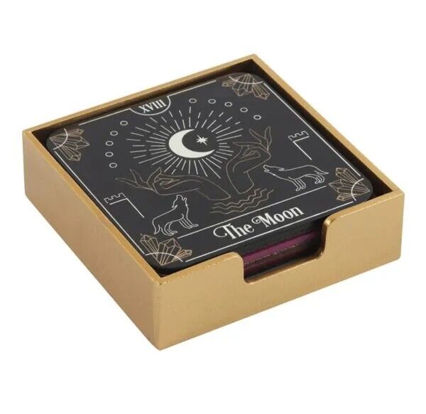 tarot cards coasters