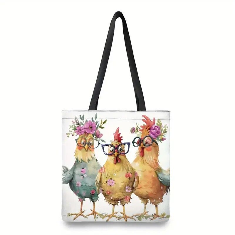 CHICKEN TOTE BAGS MAIN FUNNY CHICKEN BAGS