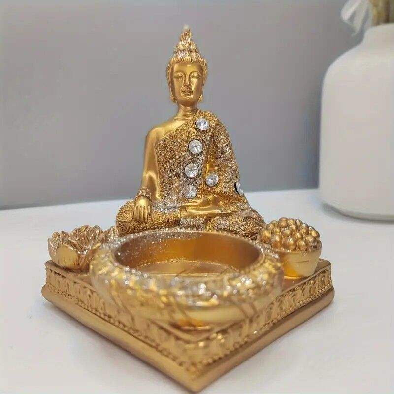 buddah incense holder main golden buddha statue