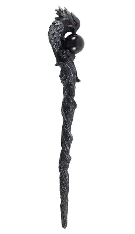RAVEN HEAD WAND RAVEN HEAD WAND