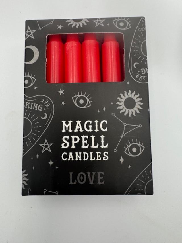 RED MAGIC SPELL CANDLES
