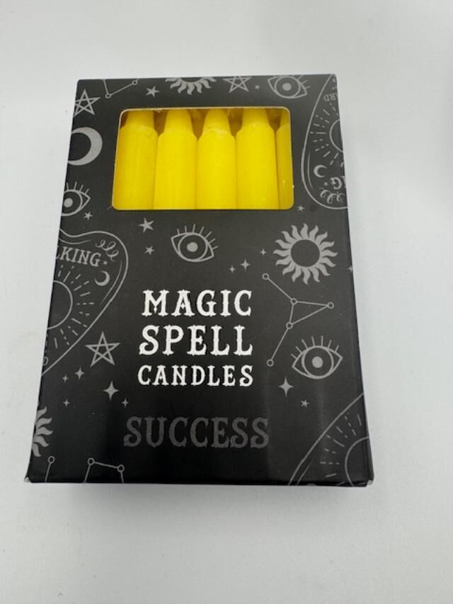 COLOURED MAGIC SPELL CANDLES