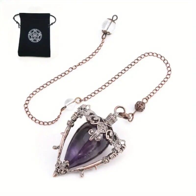 AMETHYST CRYSTAL PENDULUM