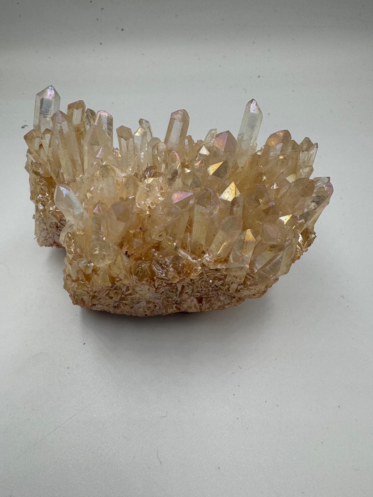 aura quartz crystals