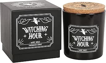 witching hour white sage candle