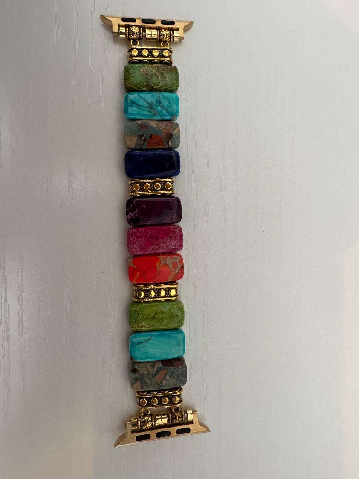 gemstone watch strap